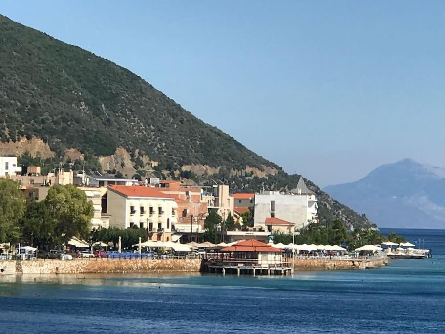 Villa Oleander Agios Nikolaos Loutra Edipsou Exteriör bild
