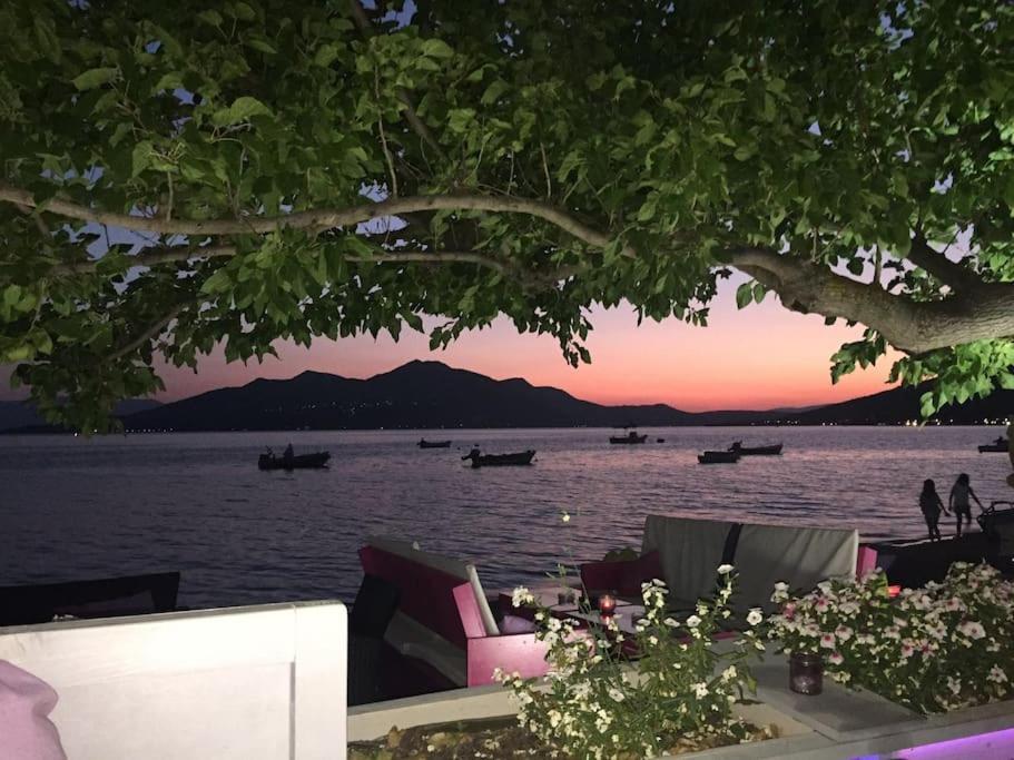 Villa Oleander Agios Nikolaos Loutra Edipsou Exteriör bild